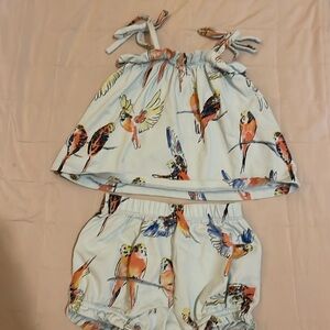 Tea collection tank and short set